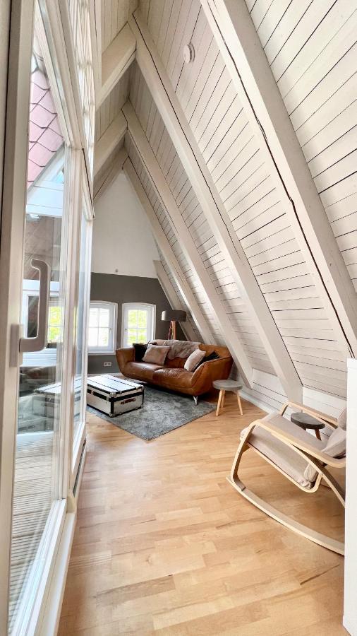 Gemuetliche Maisonettewohnung Mit Dachterrasse Am Schloss Ольденбург Экстерьер фото